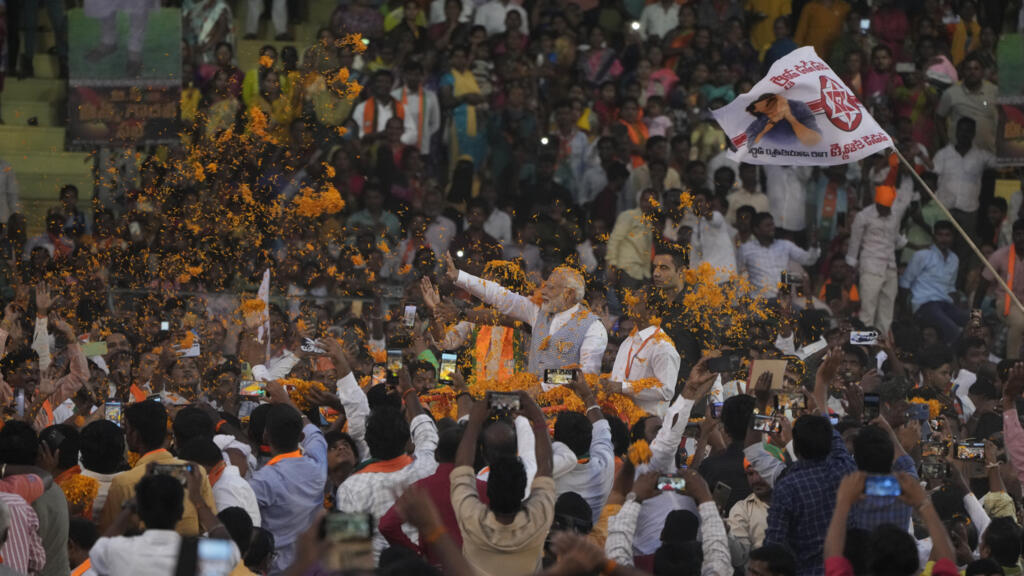 India's ruling right-wing nationalist BJP leads in three of four state poll results